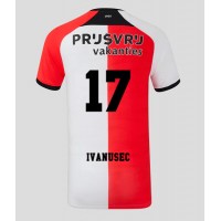 Fotbalové Dres Feyenoord Luka Ivanusec #17 Domácí 2024-25 Krátký Rukáv